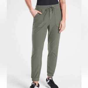 Athleta Farallon Joggers (olive green)